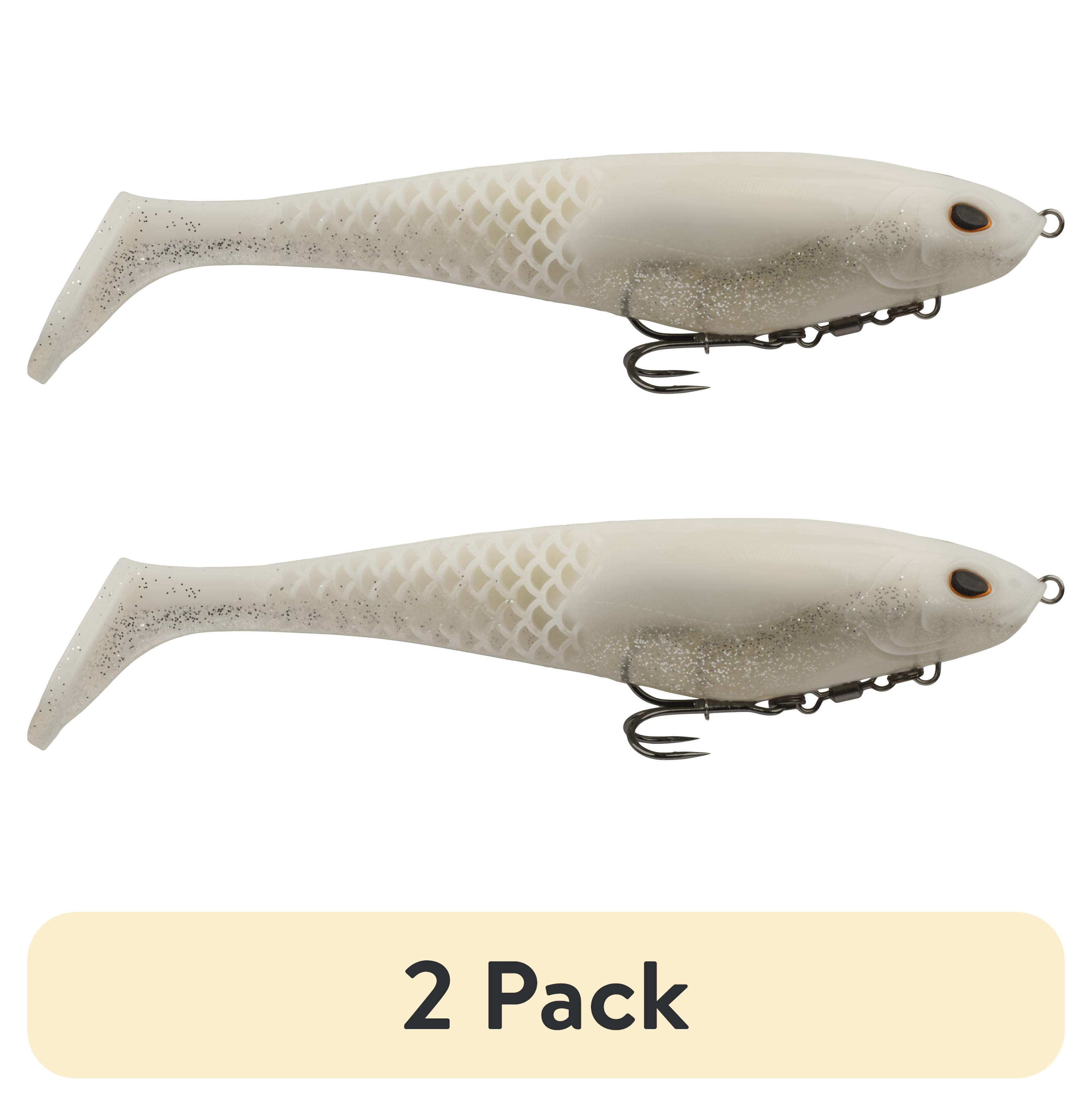 (2 pack) Berkley PowerBait® CullShad, 8 in, Sight Flash