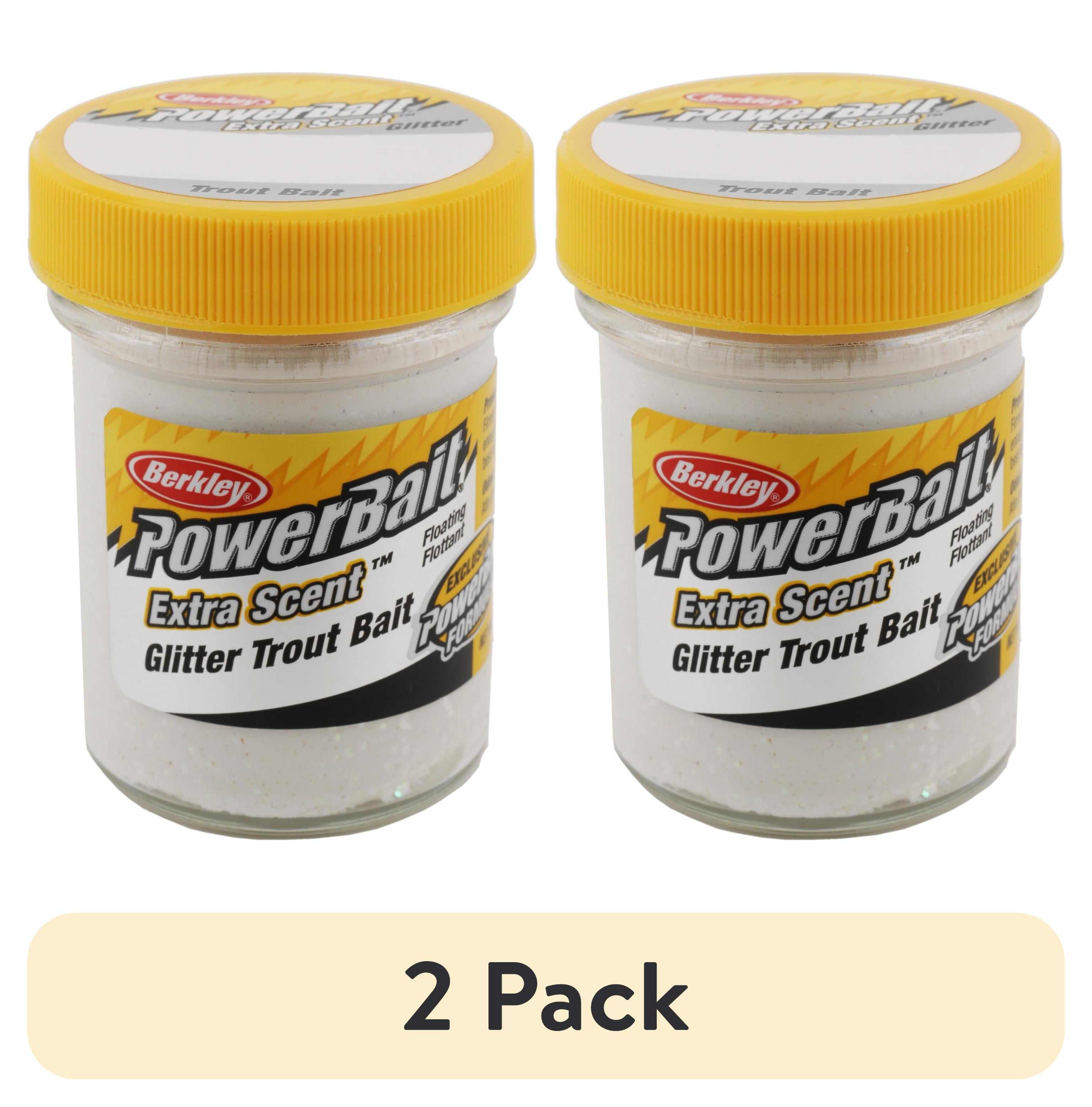 (2 pack) Berkley PowerBait Glitter Trout Bait