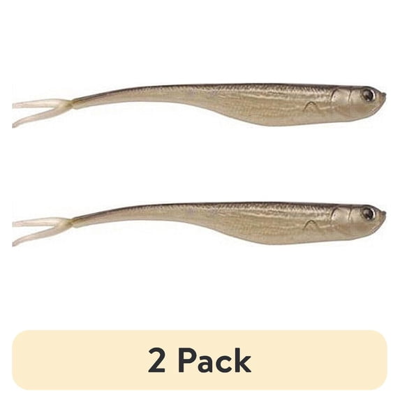 (2 pack) Berkley PowerBait Jerk Shad Fishing Soft Bait