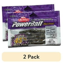 (2 pack) Berkley PowerBait® MaxScent The General Fishing Bait, Green Pumpkin Candy Red, 5in | 13cm, Soft Stick Bait with Irresistible Scent & Flavor, Classic Stick Bait Action, Deadly Bass Fishing Bait