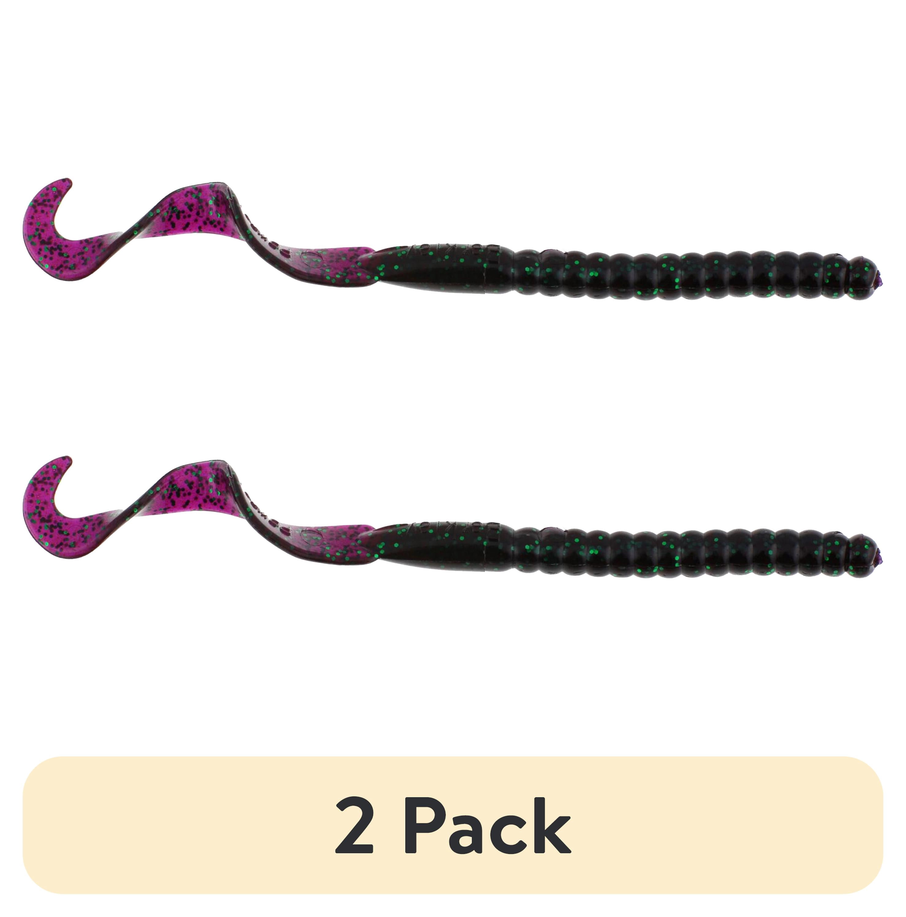Culprit Original 10-Inch Worm – Pumpkin Seed Color – High-Action Soft Plastic Fishing Bait