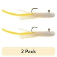 thumbnail interactive-video image 1 of (2 pack) Berkley PowerBait Pre-Rigged Atomic Teasers Fishing Bait, Pearl White, 1 of 8