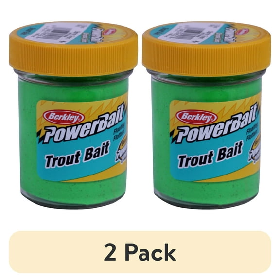(2 pack) Berkley PowerBait Trout Fishing Dough Bait