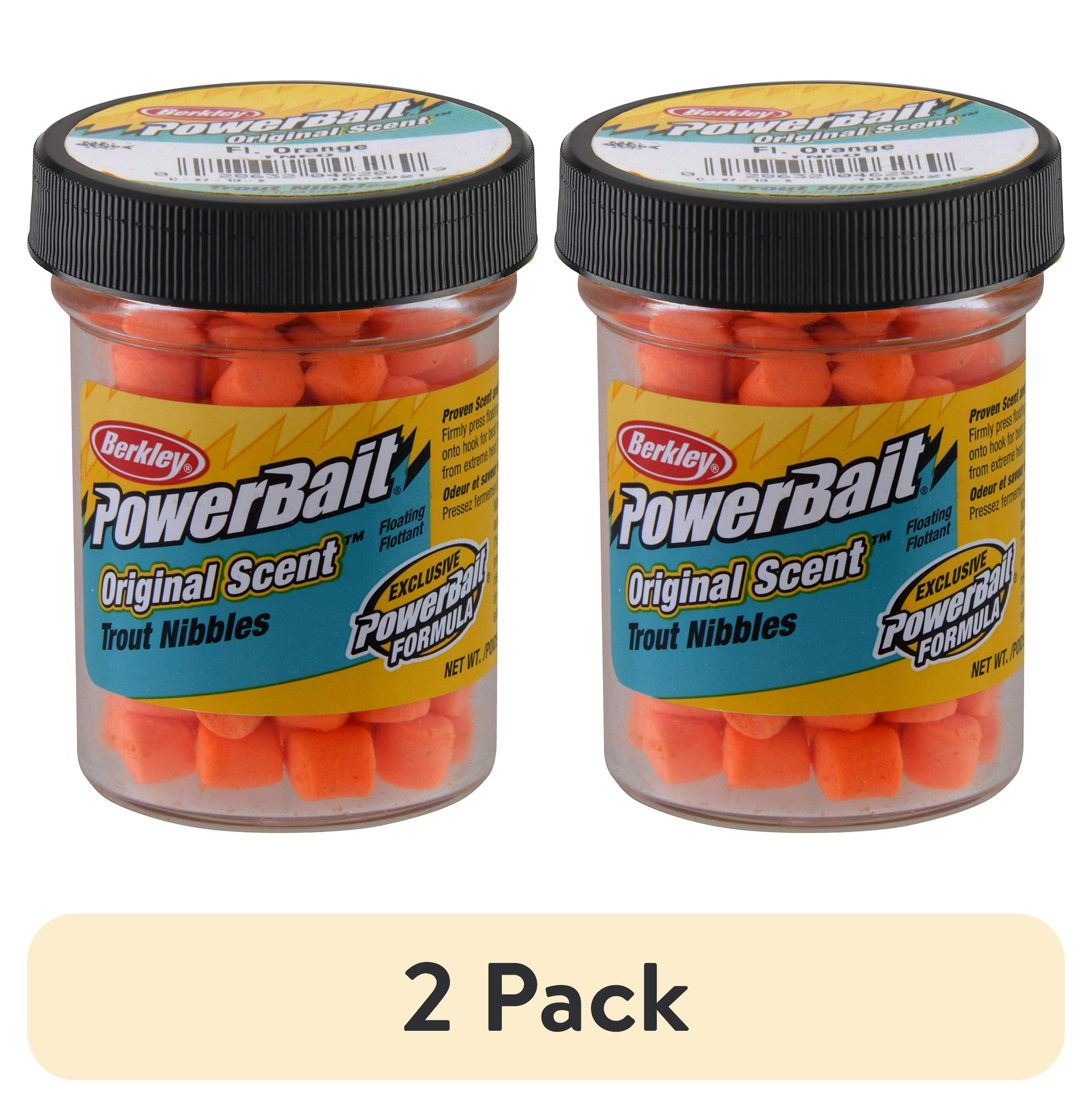 pack) Berkley PowerBait Trout Nibbles Fishing Dough Bait