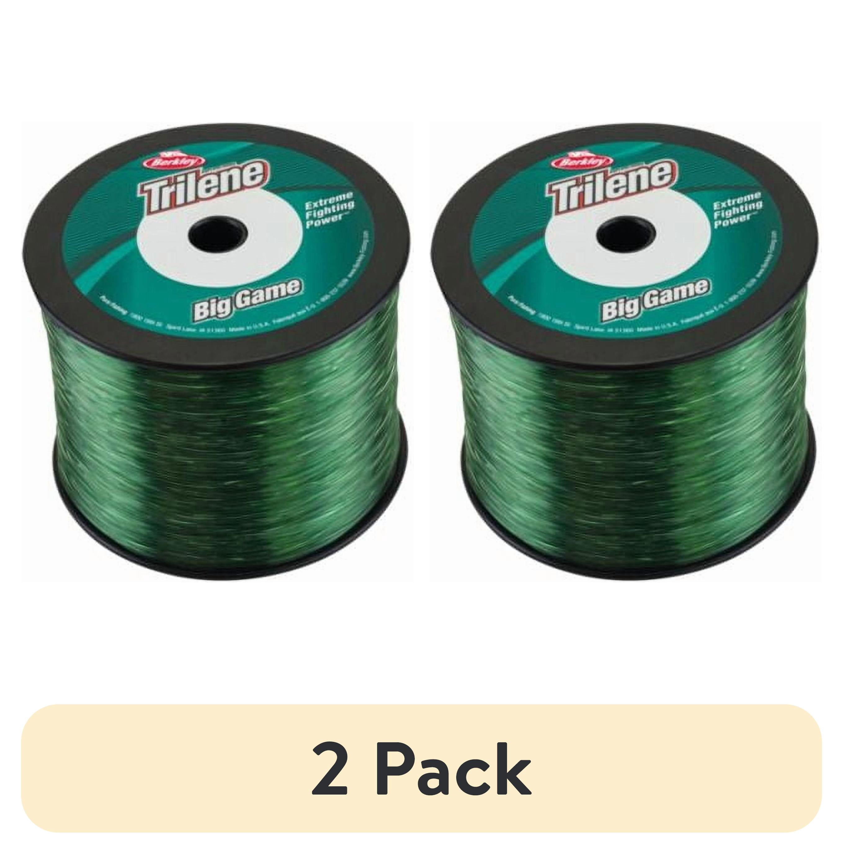 (2 pack) Berkley Trilene® Big Game™ Monofilament Fishing Line, Green, 30 lb Test Strength, 1760 yd