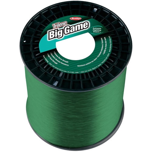 (2 pack) Berkley Trilene® Big Game™ Monofilament Fishing Line, Green, 8 lb Test Strength, 1700 yd