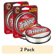 2 pack Berkley Trilene  XL  Monofilament Fishing Line, Clear, 10 lb Test Strength, 300 yd
