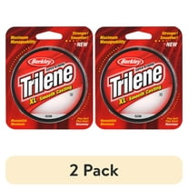 (2 pack) Berkley Trilene® XL® Monofilament Fishing Line, Clear, 4 lb Test Strength, 330 yd