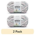 thumbnail image 1 of (2 pack) Bernat® Baby Blanket™ #6 Super Bulky Polyester Yarn, Baby Grays 10.5oz/300g, 220 Yards, 1 of 11