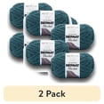 thumbnail image 1 of (2 pack) Bernat® Blanket™ #6 Super Bulky Polyester Yarn, Dark Teal 10.5oz/300g, 220 Yards (4 Pack), 1 of 12