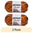thumbnail image 1 of (2 pack) Bernat® Blanket™ #6 Super Bulky Polyester Yarn, Fall Leaves 5.3oz/150g, 108 Yards, 1 of 13