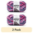 thumbnail image 1 of (2 pack) Bernat® Blanket™ #6 Super Bulky Polyester Yarn, Tourmaline 10.5oz/300g, 220 Yards (4 Pack), 1 of 12