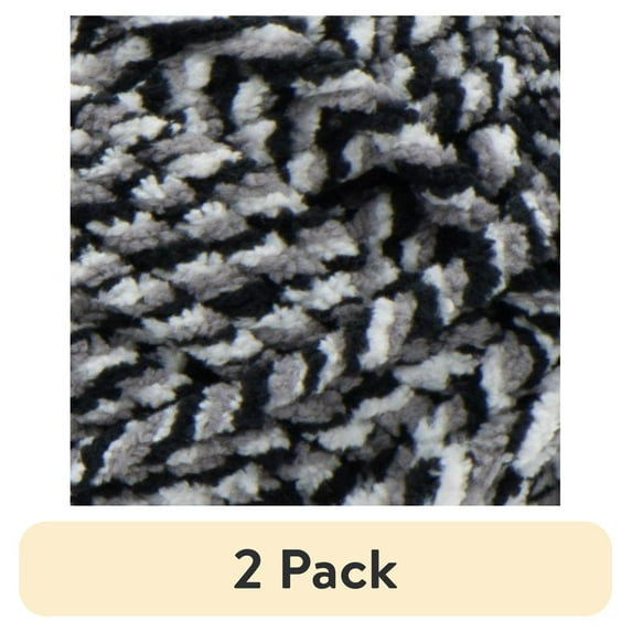 (2 pack) Bernat Blanket Big Ball Yarn-Inkwell
