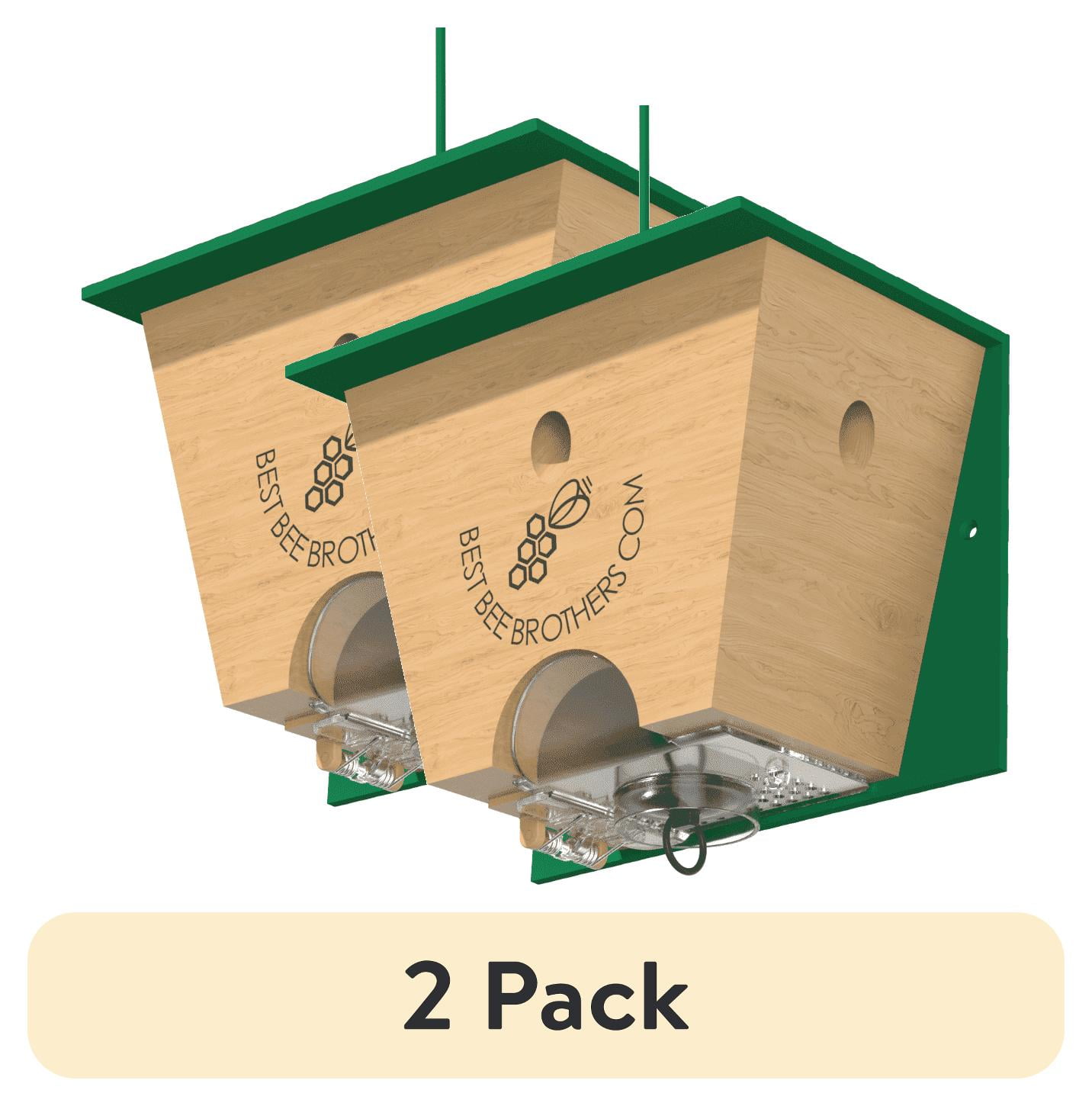 Best Bee Brothers Carpenter Bee Trap 2.0 with Bee Vault, Turbo