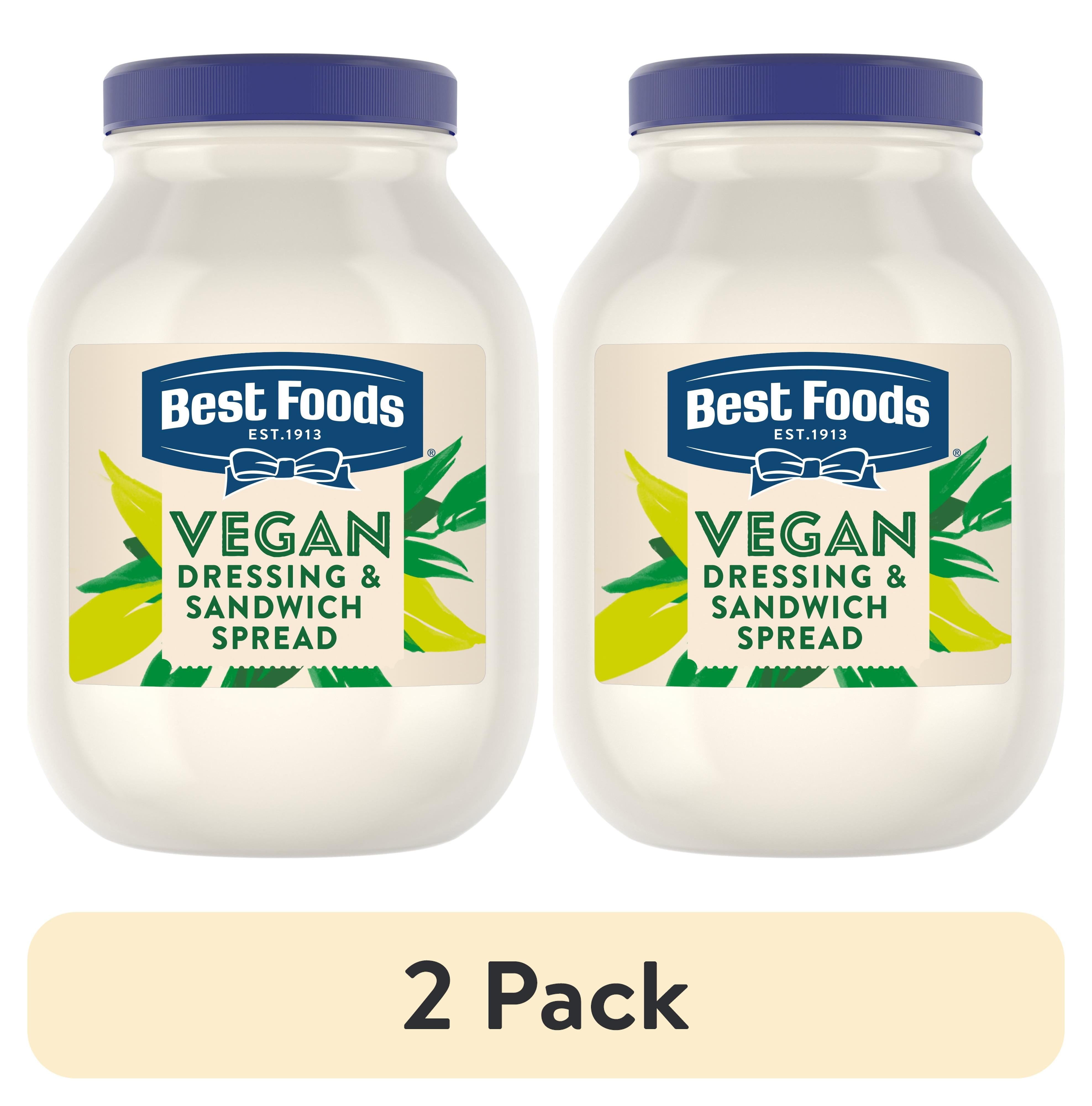 (2 pack) Best Foods 1 Gallon Vegan Mayonnaise Spread