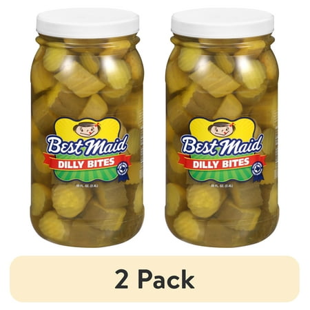 (2 pack) Best Maid 80 Oz Dilly Bites