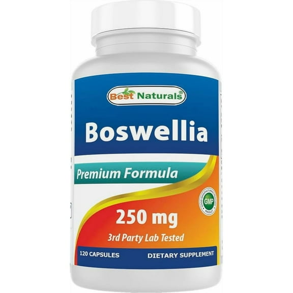 (2 pack) Best Naturals Boswellia 250 mg 120 Capsules | Standardized to 65% Boswellic acid