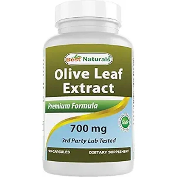 (2 pack) Best Naturals Olive Leaf Extract 700 mg 90 Capsules