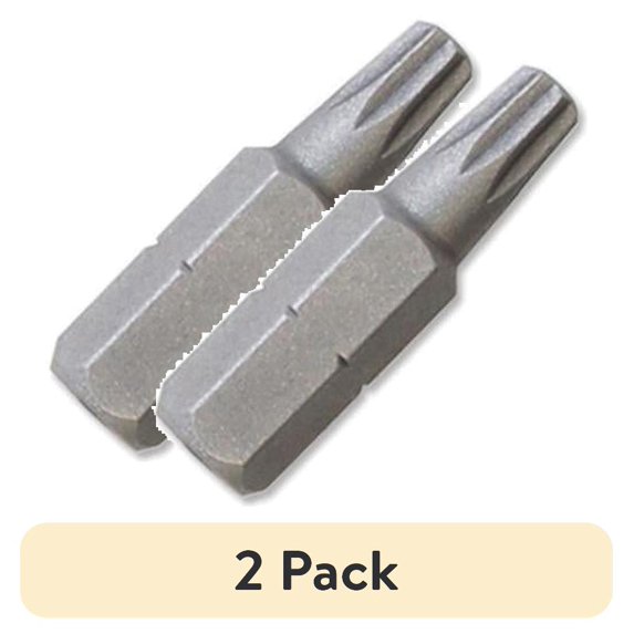 (2 pack) Best Way Tools 86642 Double Square Screwdriver Bit, 1/4"