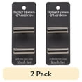thumbnail image 1 of (2 pack) Better Homes & Gardens 1-9/16" (40 mm) Bar Knob, Satin Nickel, 2 Pack, 1 of 6