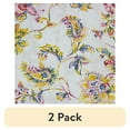 thumbnail image 1 of (2 pack) Better Homes & Gardens 100% Cotton Jacobean Floral Purple, 2 Yard Precut Fabric, 1 of 6