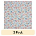 thumbnail image 1 of (2 pack) Better Homes & Gardens 100% Cotton Watercolor Floral Multi Pink, 2 Yard Precut Fabric, 1 of 6