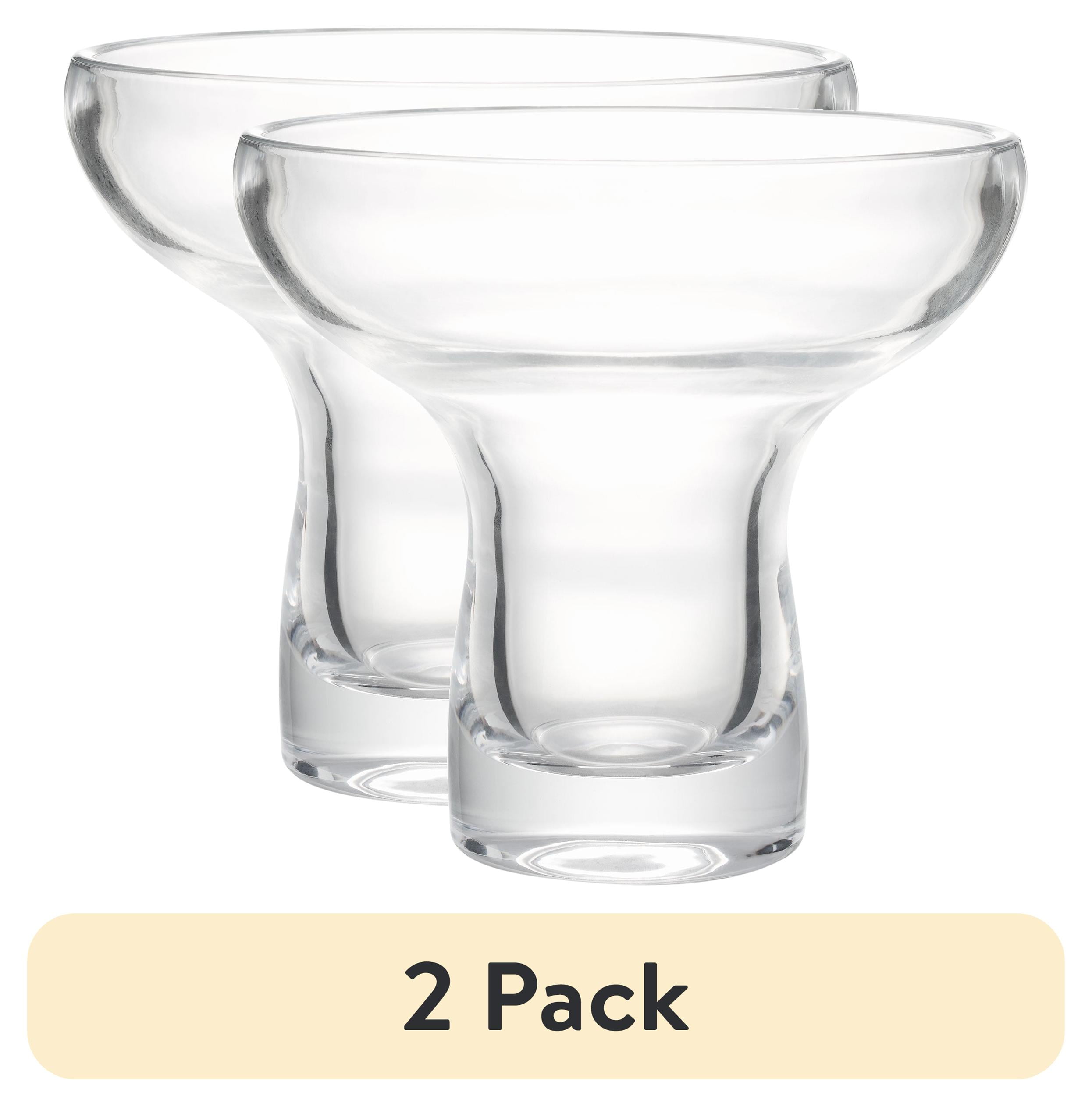 (2 pack) Better Homes & Gardens 16 oz Margarita Glass