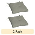 thumbnail image 1 of (2 pack) Better Homes & Gardens 18" L x 19" W Tan Rectangle Outdoor Seat Pad (1 Pack), 1 of 9