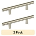 thumbnail image 1 of (2 pack) Better Homes & Gardens 3" (76mm) Center-to-Center Bar Pull, Satin Nickel, 2 Pack, 1 of 11