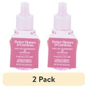 (2 pack) Better Homes & Gardens Aroma Accents Oil Refill 24 mL, Chilled Raspberry Lemonade
