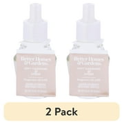 (2 pack) Better Homes & Gardens Aroma Accents Oil Refill 24 mL, Soft Cashmere Amber