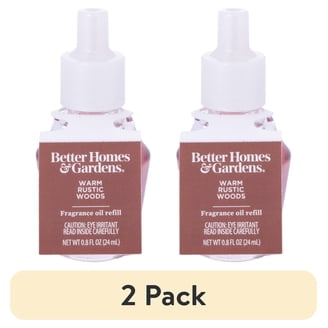 Better Homes & Gardens Fine Fragrance Aroma Accents Plug-in Oil Refill  24mL, Honey and Tobacco