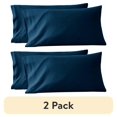 thumbnail image 1 of (2 pack) Better Homes & Gardens Blue Cove Adult Jersey Pillow Cases, King 20"W x 40"L (2 Count), 1 of 6