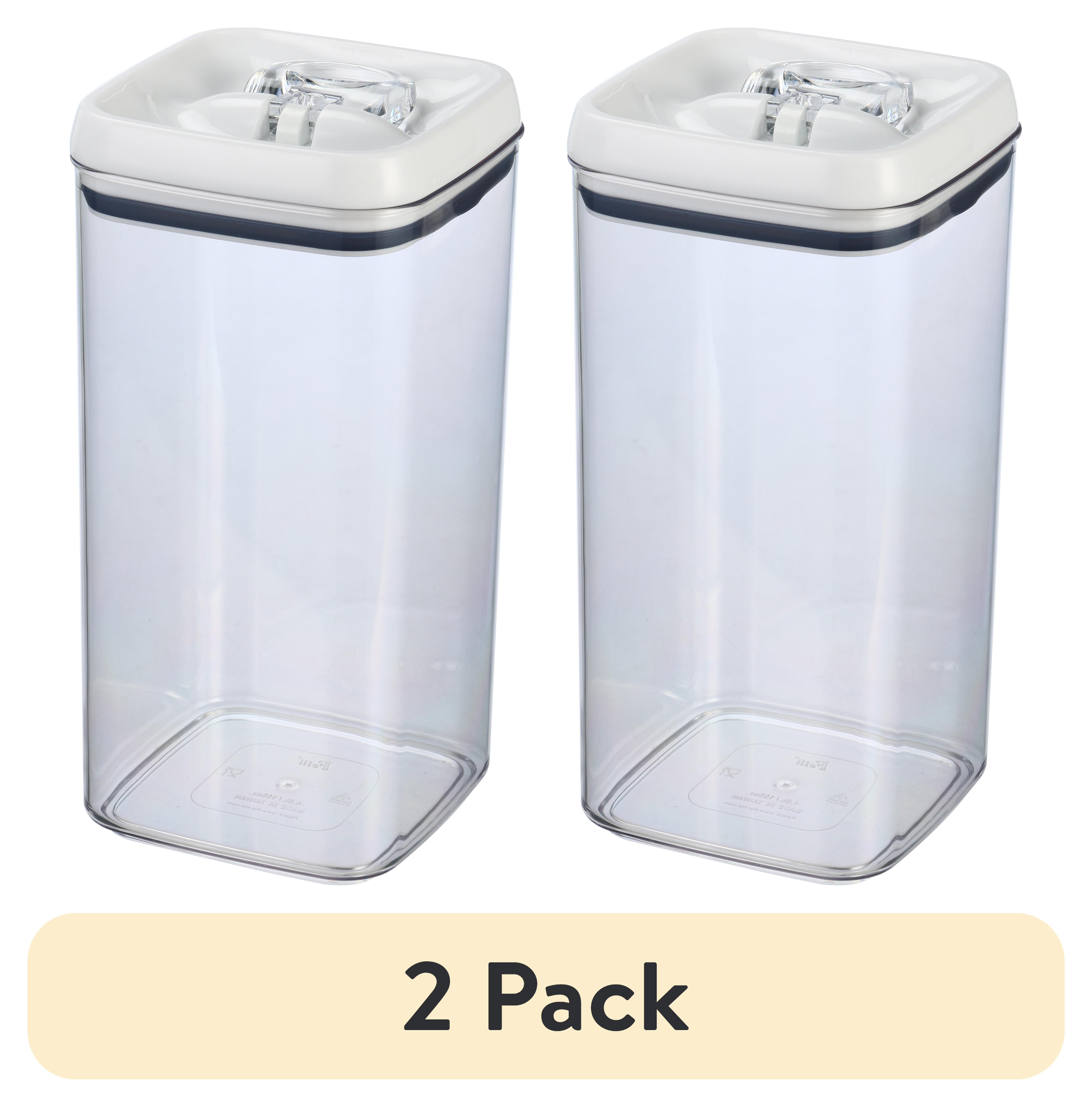 2 pack) Better Homes & Gardens Flip-Tite® 19 Cup Airtight Square