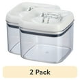 thumbnail image 1 of (2 pack) Better Homes & Gardens Canister - 6.2 Cup Flip-Tite® Square Food Storage Container, 1 of 11