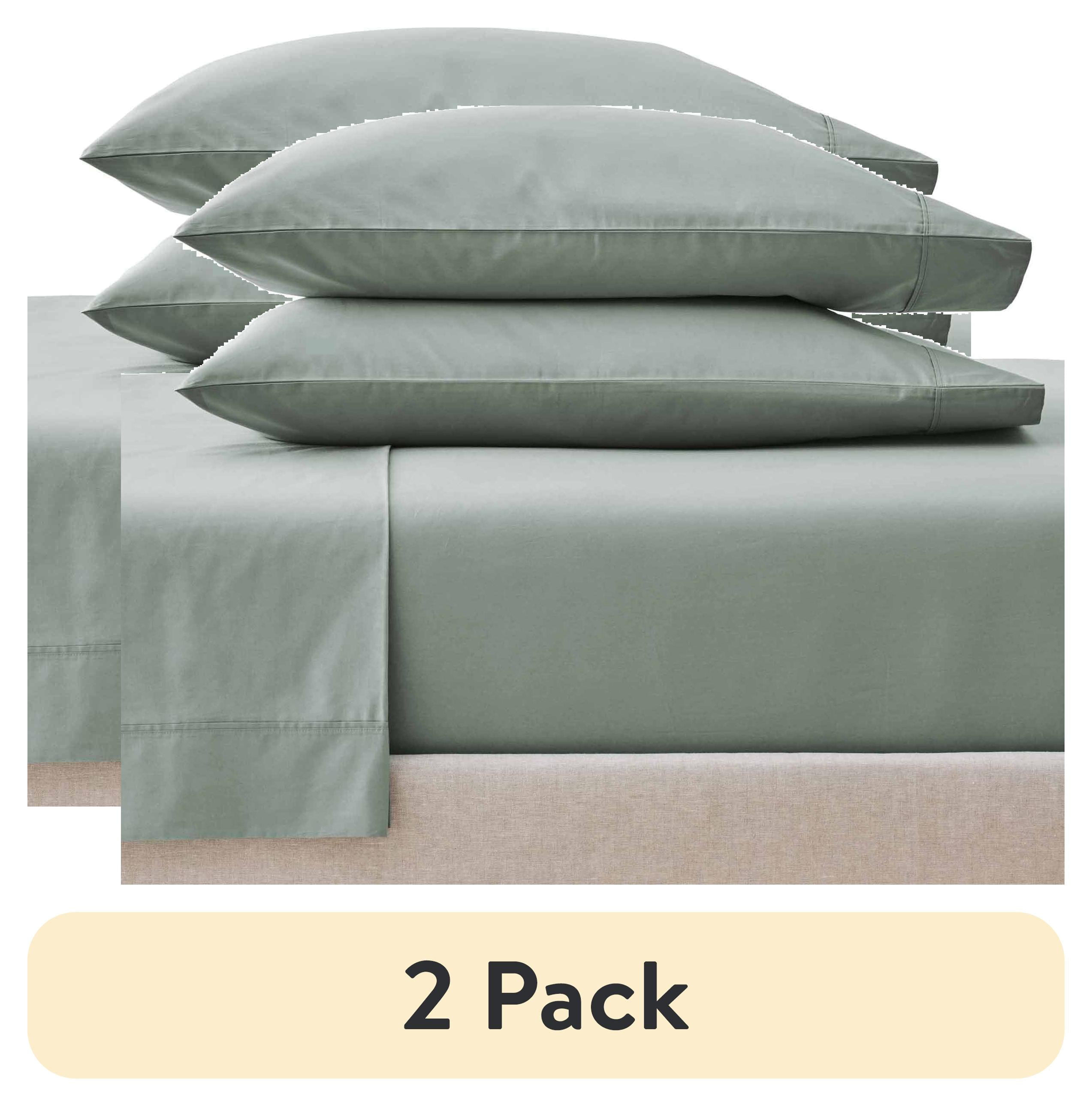 Green River Cotton Percale Full Bed Sheet Set
