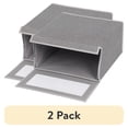 thumbnail image 1 of (2 pack) BHG DROP-FRONT CLOSET STORAGE BOX, 1 of 8