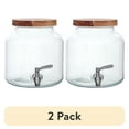 thumbnail image 1 of (2 pack) Better Homes & Gardens Glass 1.5 gal Leak Proof Beverage Dispenser, 1 of 6