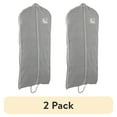 thumbnail image 1 of (2 pack) Better Homes & Gardens Hanging Clothing Polyester and Polyester Zippered Garment Bag, 1 of 6