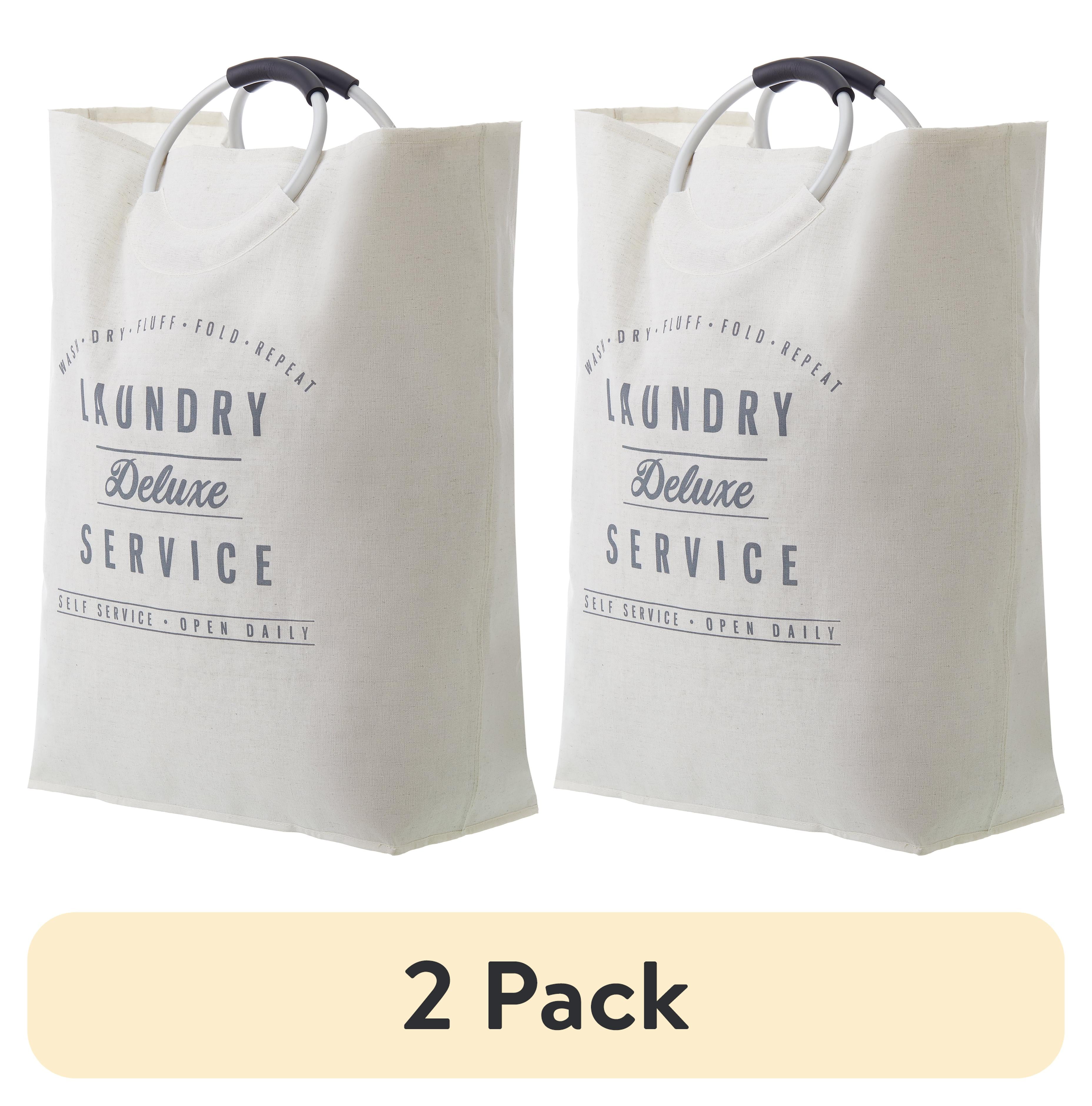 Better Homes & Gardens Laundry Deluxe Service Canvas Tote