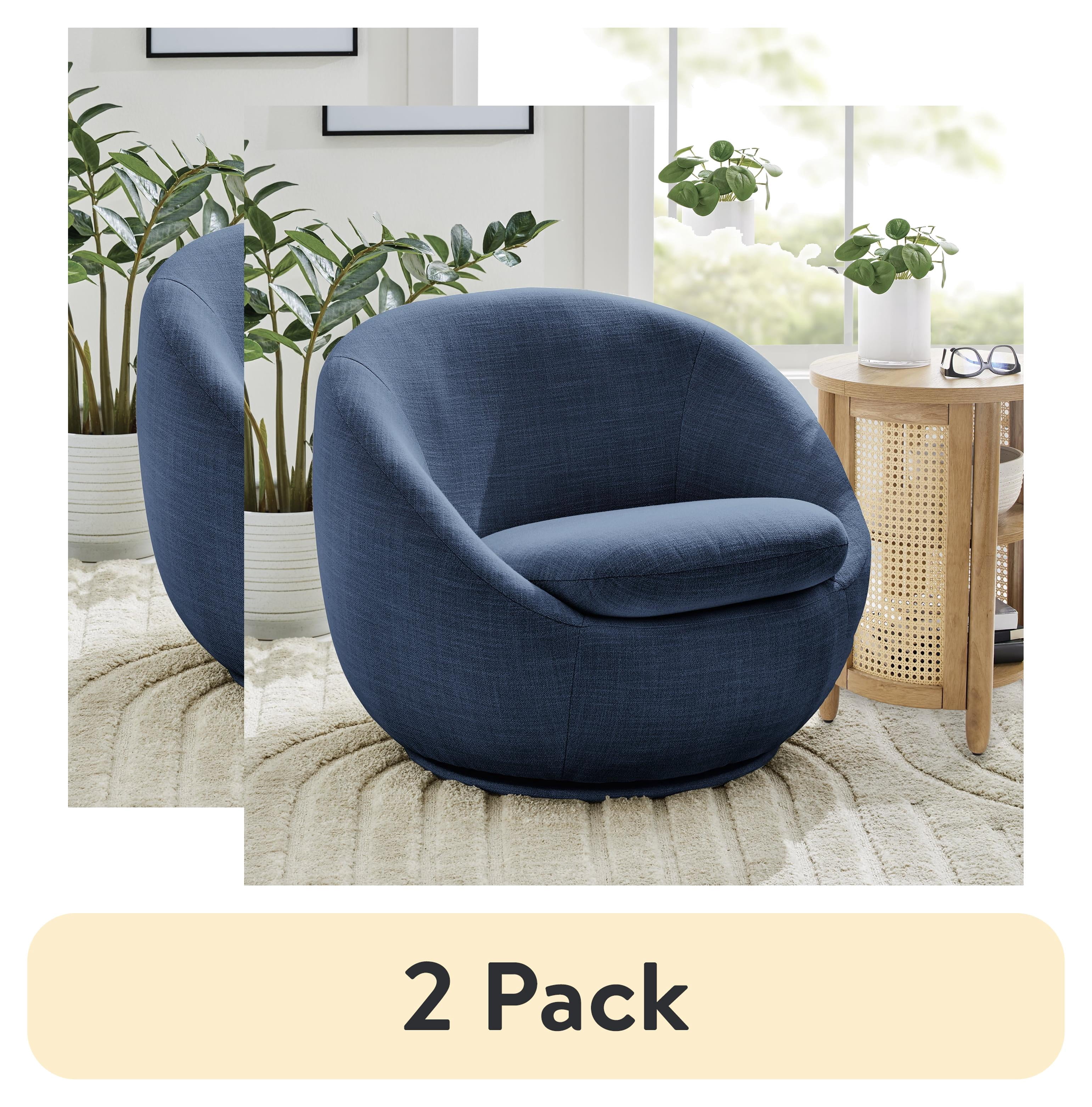 Free Shipping! Better Homes & Gardens Swivel Accent Chair in