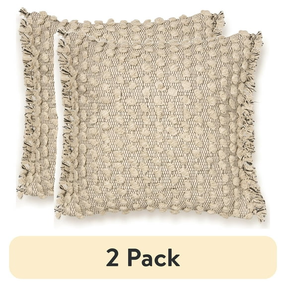 (2 pack) BHG Nubby 20x20"