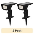 thumbnail image 1 of (2 pack) Better Homes & Gardens Solar Motion Sensor LED Spotlight 30-600 Lumens, Stake or Mount, 1 of 9