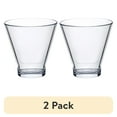 thumbnail interactive-video image 1 of (2 pack) Better Homes & Gardens Stemless Cocktail Glass, Clear, 1 of 7