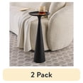 thumbnail interactive-video image 1 of (2 pack) Better Homes & Gardens Truitt Drink Table, Black, 1 of 7