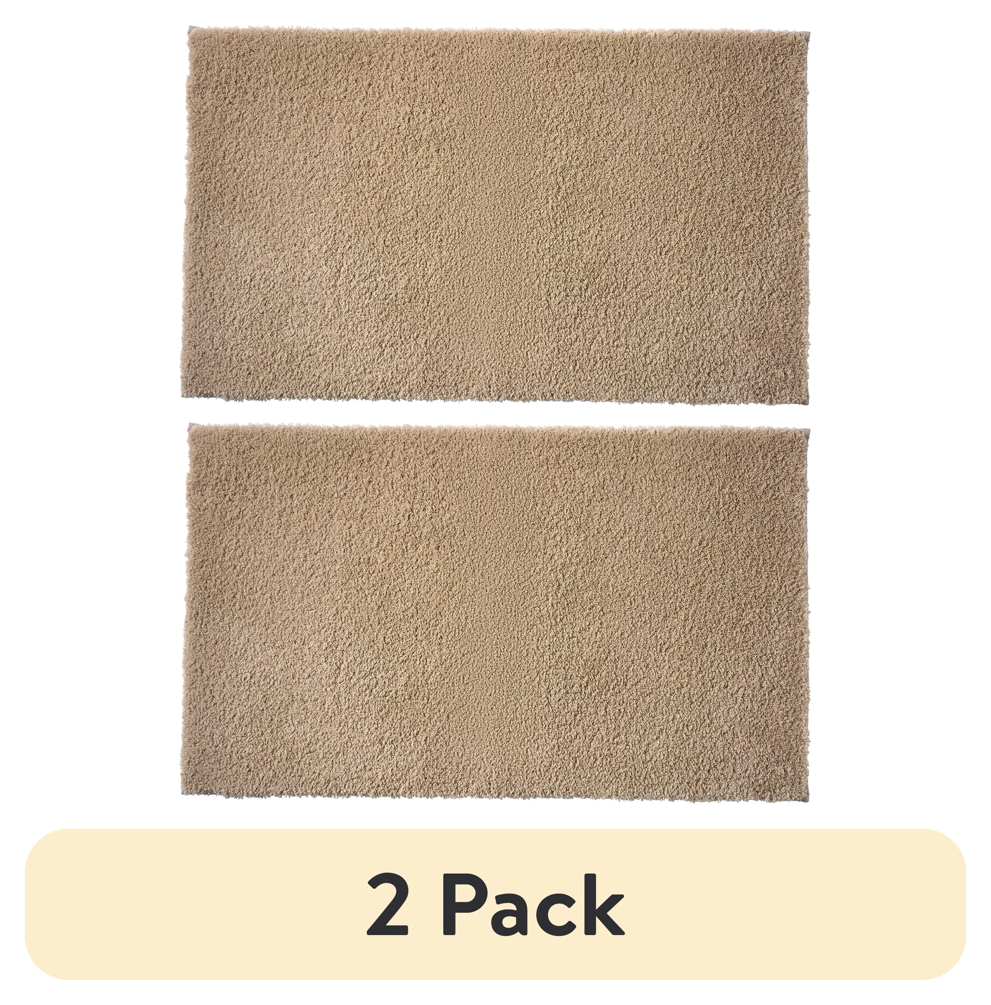 Polyester Bath Rug (2 pack) Better Homes & Gardens Ultra Soft Polyester Bath Rug, 20