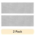 thumbnail image 1 of (2 pack) Better Homes & Gardens Ultra Soft Polyester Bath Runner Rug, 20" x 60", Soft Silver, 1 of 8