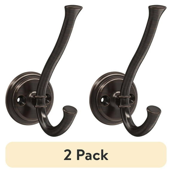 (2 pack) Better Homes & Gardens Venetian Bronze Gorham Hook