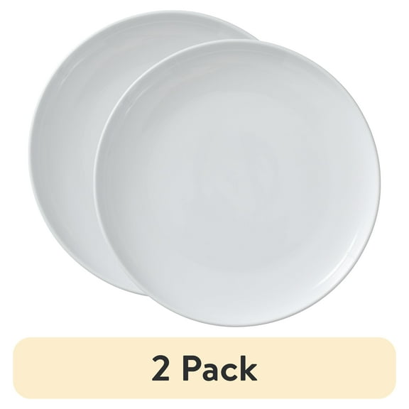 (2 pack) Better Homes & Gardens Vivian Porcelain Dinner Plate