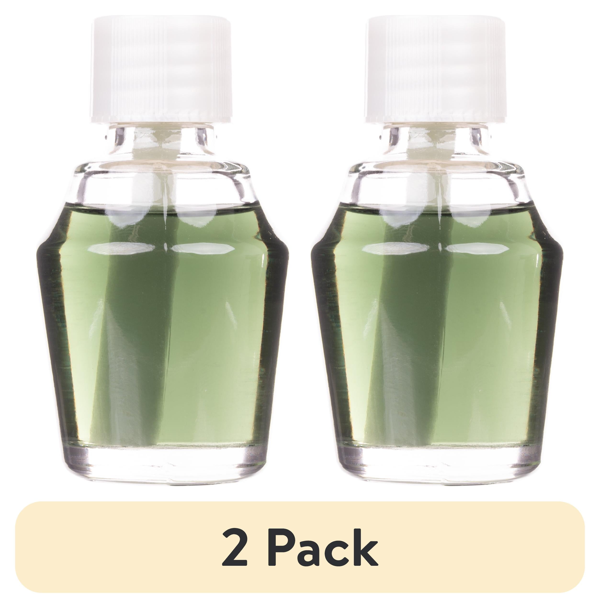 (2 pack) Better Homes & Gardens Aroma Accent Fragrance Oil Refill 24 mL, Mahogany & Fir